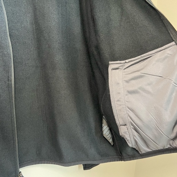 Merrell Sweater Weather Full Zip Jacket Black Pockets Fleece Cozy Mens Sz Medium - Picture 7 of 13